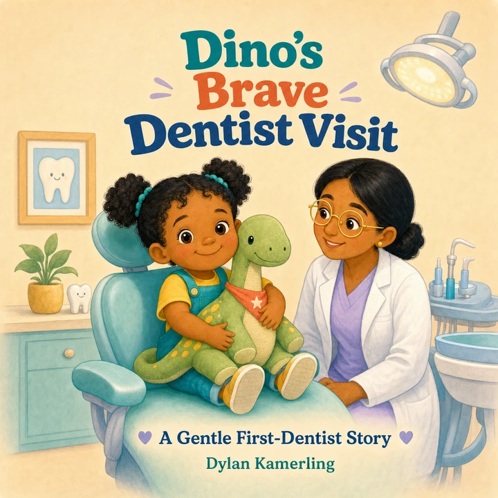 Dino's Brave Dentist Visit front cover